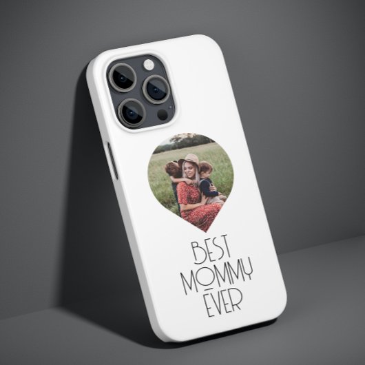 Coques Case-Mate iPhone Photo Meilleure maman Jamais Script moderne