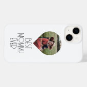 Coques Case-Mate iPhone Photo Meilleure Maman Moderne Script (Verso (horizontal))
