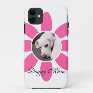 Case-Mate iPhone Case Photo mignonne de Chien chiot dans un cadre de Fle