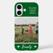 Coques Case-Mate iPhone Photo moderne couleur vert (Verso)