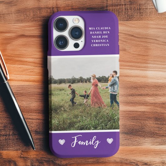 Coques Case-Mate iPhone Photo moderne couleur violet