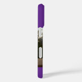 Coques Case-Mate iPhone Photo moderne couleur violet (Verso / Droite)