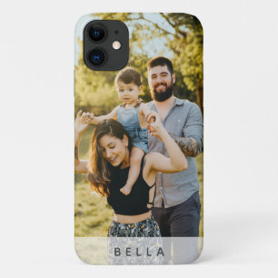 Case-Mate iPhone Case Photo moderne Nom Famille Simple Gorgeous Cute
