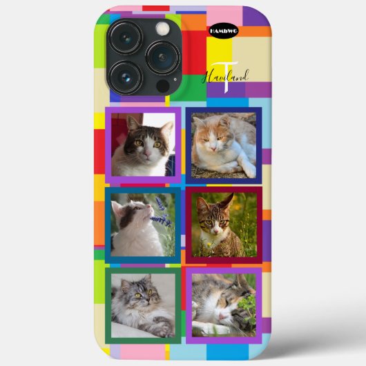 Coques Case-Mate iPhone Photo Monogramme Cellule HAMbyWG (Verso)