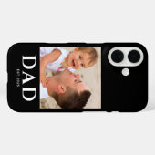 Coques Case-Mate iPhone Photo Papa Noir Établie (Verso (horizontal))