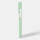 Coques Case-Mate iPhone Photo Pastel Green Dog personnalisée (Verso / Gauche)