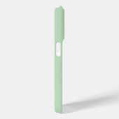 Coques Case-Mate iPhone Photo Pastel Green Dog personnalisée (Verso / Droite)