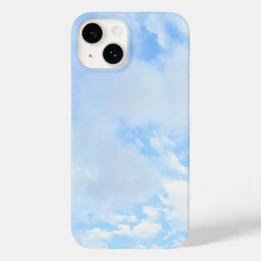 Coques Case-Mate iPhone Photo Peaceful Blue Sky Simple (Verso)