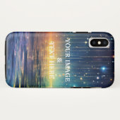 Coques Case-Mate iPhone Photo Personalized Custom Black Your Own (Dos (Horizontal))