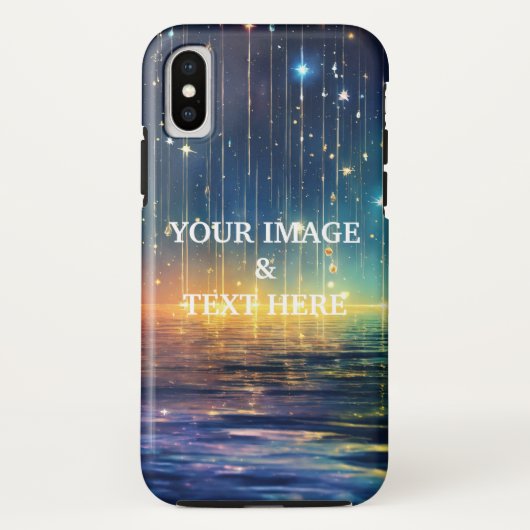 Coques Case-Mate iPhone Photo Personalized Custom Black Your Own (Dos)