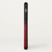 Coques Case-Mate iPhone Photo Personalized Custom Black Your Own (Dos/Gauche)