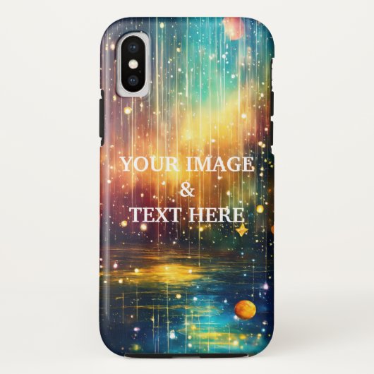 Coques Case-Mate iPhone Photo Personalized Custom Black Your Own (Dos)