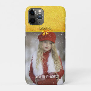 Case-Mate iPhone Case Photo personnalisé avec accent doré