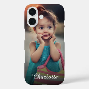 Coques iPhone 16 Photo personnalisée