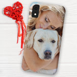 Case-Mate iPhone Case Photo personnalisée<br><div class="desc">Maintenant, vous pouvez transporter votre meilleur ami avec vous partout où vous allez avec ce coque iphone photo pour chien personnalisé. Cette photo avec un design personnalisé de nom est tendance, élégant, cool et mignon. Customisez avec votre photo préférée de chien, photo de chat ou tout animal de compagnie avec...</div>