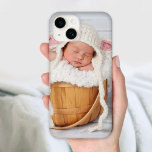 Coque Pour iPhone 14 Photo personnalisée<br><div class="desc">Cute Personnalisé iPhone 6 Plus coque avec votre propre photo personnalisée. Vous pouvez cliquer sur le bouton &quot ; It&quot ; pour ajouter du texte personnalisé et poursuivre votre coque ! Ce serait un grand cadeau de Noël pour la famille,  les amis,  les parents et les grands-parents!</div>