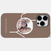 Coques Case-Mate iPhone Photo personnalisée Brown (Verso (horizontal))