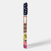 Coques Case-Mate iPhone Photo personnalisée de la flore et des points bril (Verso / Droite)