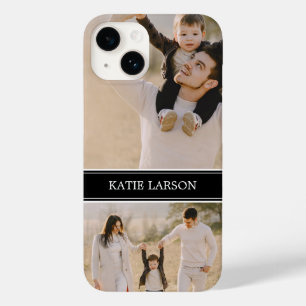 Coques Pour iPhone Photo personnalisée et monogramme personnalisé
