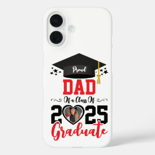 Coques iPhone 16 Photo personnalisée Fière Famille des diplômés 202