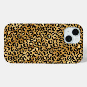 Coques Case-Mate iPhone photo personnalisée léopard (Verso (horizontal))