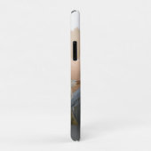 Coques Case-Mate iPhone Photo personnalisée meilleur nom de script papa pe (Dos/Droite)