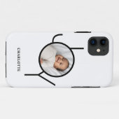 Coques Case-Mate iPhone Photo personnalisée pour bébé (Dos (Horizontal))