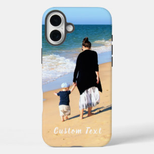 Coques iPhone 16 Plus Photo personnalisée Votre famille Photos Maman