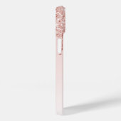 Coques Case-Mate iPhone Photo rose or rose gouttes (Verso / Droite)