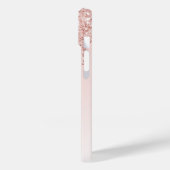 Coques Case-Mate iPhone Photo rose or rose gouttes (Verso / Gauche)