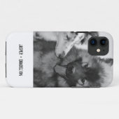 Coques Case-Mate iPhone Photo simple, moderne personnalisée pour animaux d (Dos (Horizontal))