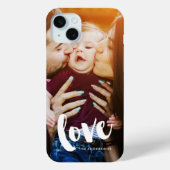 Coques Case-Mate iPhone Photo superposée "Amour" (Verso)