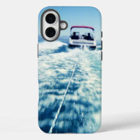 Photo verticale de bateau de sport nautique à gran