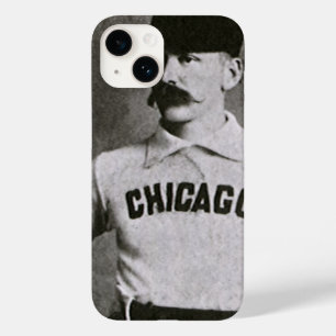 Coque Pour iPhone 14 Photo vintage, joueur de baseball de Chicago Sport