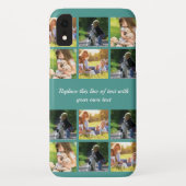 Coques Case-Mate iPhone photocollage et texte (Dos)
