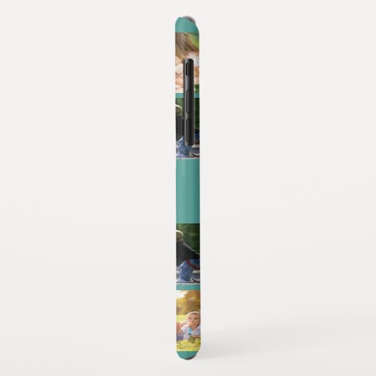 Coques Case-Mate iPhone photocollage et texte (Dos/Gauche)