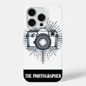 Coques Case-Mate iPhone Photographe minimal de style Tarot (Verso)