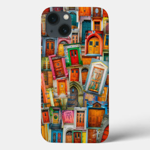 Coques Pour iPhone Photographie d'art moderne unique de portes Vintag