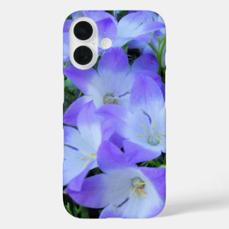 Coques iPhone 16 Photographie de Campanules Violettes