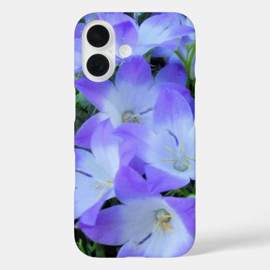 Coques Case-Mate iPhone Photographie de Campanules Violettes (Verso)