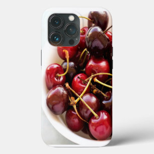 Case-Mate iPhone Case Photographie de cerises rouges fraîches dans un bo