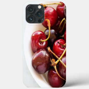Case-Mate iPhone Case Photographie de Cerises Rouges Fraîches dans un Bo