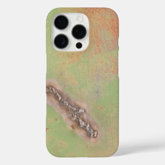 Coques Case-Mate iPhone Photographie de la soudure métallique verte (Verso)