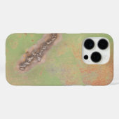 Coques Case-Mate iPhone Photographie de la soudure métallique verte (Verso (horizontal))