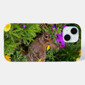 Coques Case-Mate iPhone Photographie de lapin Brown sauvage (Verso (horizontal))
