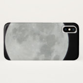 Coques Case-Mate iPhone Photographie de pleine lune (Dos (Horizontal))