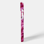 Coques Case-Mate iPhone Photographie de texture de papier broyé rose (Verso / Gauche)