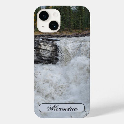 Coques Case-Mate iPhone Photographie des chutes d'eau, chutes Athabasca (Verso)