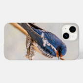 Coques Case-Mate iPhone Photographie d'oiseaux bleus de l'hirondelle, Cana (Verso (horizontal))