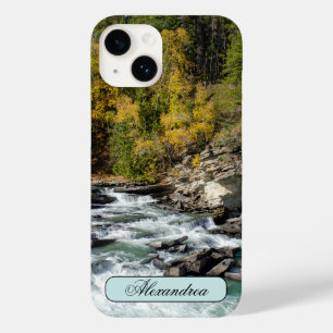 Coque Pour iPhone 14 Photographie du fleuve Fraser